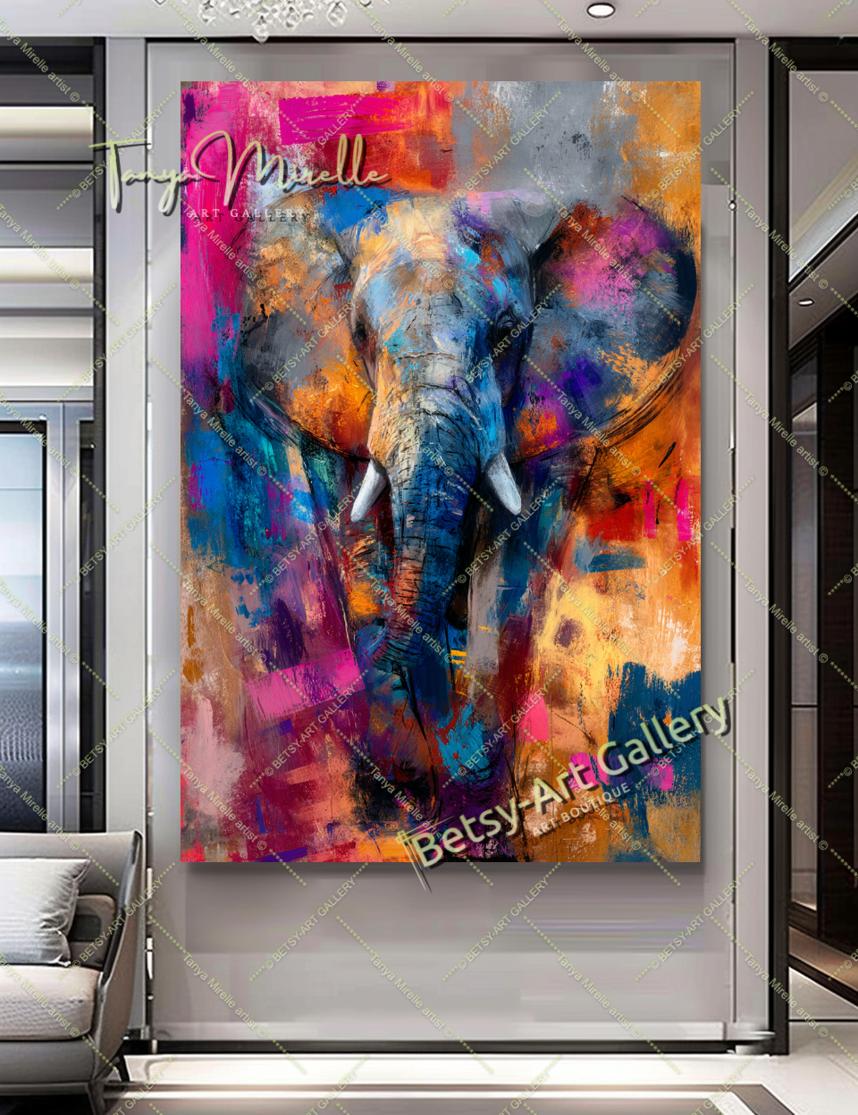 {{ product.title }} – {{ product.metafields.size | default: "Large" }} {{ product.metafields.technique | default: "Oil on Canvas" }} – {% if image.alt != blank %}{{ image.alt }}{% else %}{% if forloop.index0 == 0 %}Main view{% elsif forloop.index0 <= 2 %}Detail view{% else %}Close-up impasto texture{% endif %}{% endif %} by Tanya Mirelle – original artwork for home, living room, office, or gallery