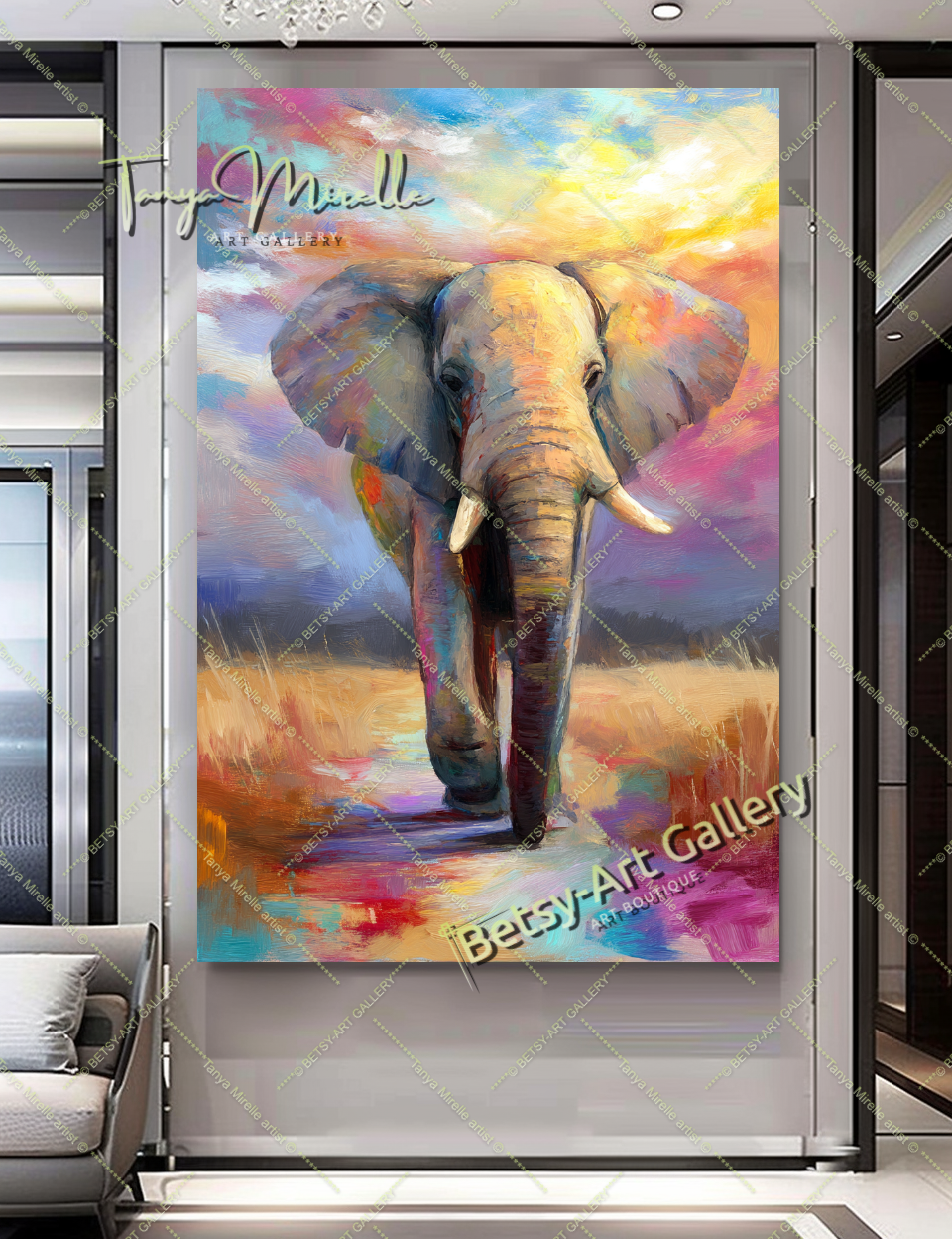 {{ product.title }} – {{ product.metafields.size | default: "Large" }} {{ product.metafields.technique | default: "Oil on Canvas" }} – {% if image.alt != blank %}{{ image.alt }}{% else %}{% if forloop.index0 == 0 %}Main view{% elsif forloop.index0 <= 2 %}Detail view{% else %}Close-up impasto texture{% endif %}{% endif %} by Tanya Mirelle – original artwork for home, living room, office, or gallery