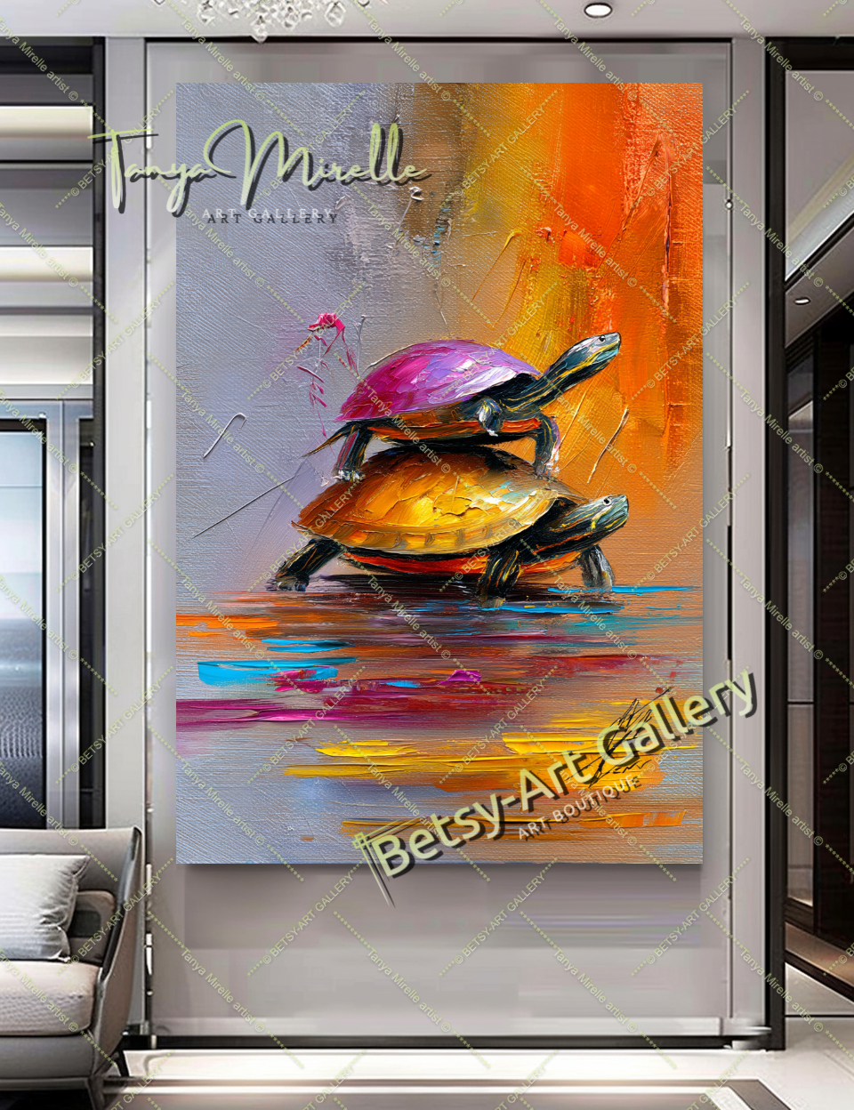 {{ product.title }} – {{ product.metafields.size | default: "Large" }} {{ product.metafields.technique | default: "Oil on Canvas" }} – {% if image.alt != blank %}{{ image.alt }}{% else %}{% if forloop.index0 == 0 %}Main view{% elsif forloop.index0 <= 2 %}Detail view{% else %}Close-up impasto texture{% endif %}{% endif %} by Tanya Mirelle – original artwork for home, living room, office, or gallery