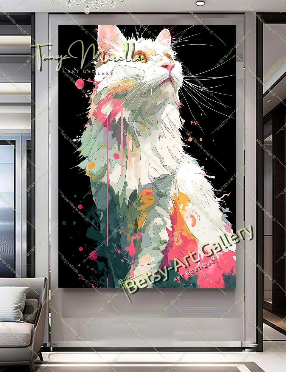 {{ product.title }} – {{ product.metafields.size | default: "Large" }} {{ product.metafields.technique | default: "Oil on Canvas" }} – {% if image.alt != blank %}{{ image.alt }}{% else %}{% if forloop.index0 == 0 %}Main view{% elsif forloop.index0 <= 2 %}Detail view{% else %}Close-up impasto texture{% endif %}{% endif %} by Tanya Mirelle – original artwork for home, living room, office, or gallery