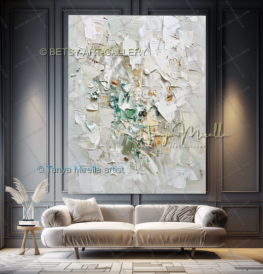 {{ product.title }} canvas artwork by Tanya Mirelle – modern wall decor – original artwork for home, living room, office, or gallery