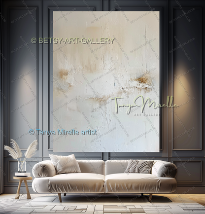 Contemporary Desert Art – Textured Canvas Art for Wall Decor