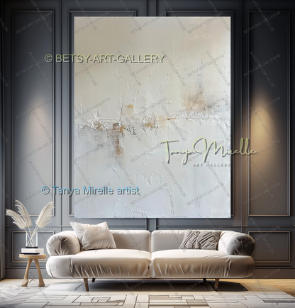 Contemporary Desert Art – Textured Canvas Art for Wall Decor