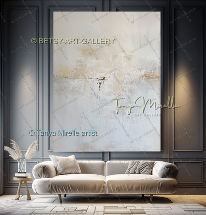 Contemporary Desert Art – Textured Canvas Art for Wall Decor