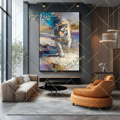 {{ product.title }} – {{ product.metafields.size | default: "Large" }} {{ product.metafields.technique | default: "Oil on Canvas" }} – {% if image.alt != blank %}{{ image.alt }}{% else %}{% if forloop.index0 == 0 %}Main view{% elsif forloop.index0 <= 2 %}Detail view{% else %}Close-up impasto texture{% endif %}{% endif %} by Tanya Mirelle – original artwork for home, living room, office, or gallery