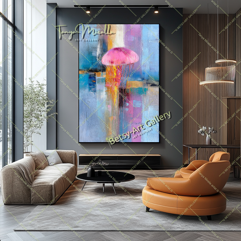 {{ product.title }} – {{ product.metafields.size | default: "Large" }} {{ product.metafields.technique | default: "Oil on Canvas" }} – {% if image.alt != blank %}{{ image.alt }}{% else %}{% if forloop.index0 == 0 %}Main view{% elsif forloop.index0 <= 2 %}Detail view{% else %}Close-up impasto texture{% endif %}{% endif %} by Tanya Mirelle – original artwork for home, living room, office, or gallery