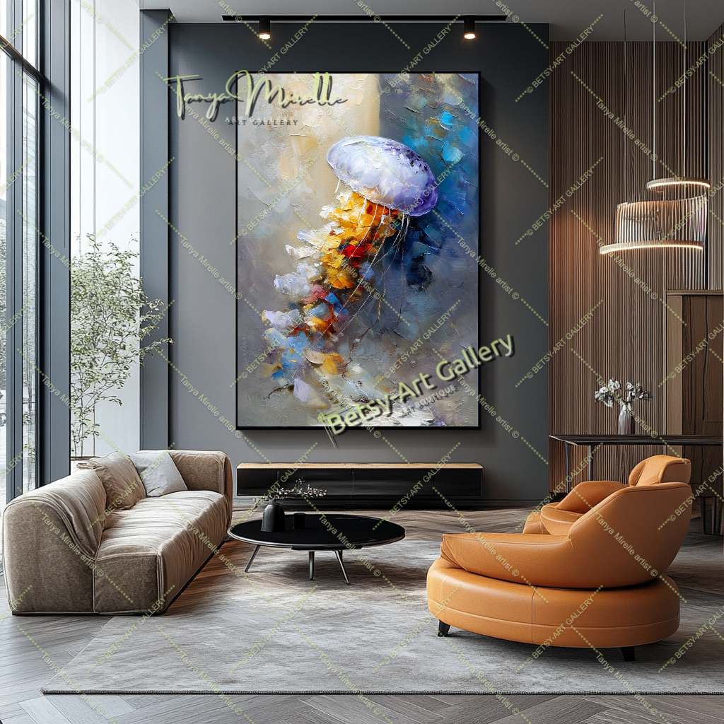 {{ product.title }} – {{ product.metafields.size | default: "Large" }} {{ product.metafields.technique | default: "Oil on Canvas" }} – {% if image.alt != blank %}{{ image.alt }}{% else %}{% if forloop.index0 == 0 %}Main view{% elsif forloop.index0 <= 2 %}Detail view{% else %}Close-up impasto texture{% endif %}{% endif %} by Tanya Mirelle – original artwork for home, living room, office, or gallery