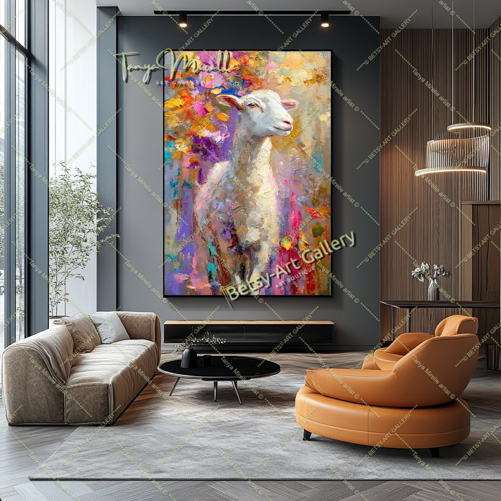 {{ product.title }} – {{ product.metafields.size | default: "Large" }} {{ product.metafields.technique | default: "Oil on Canvas" }} – {% if image.alt != blank %}{{ image.alt }}{% else %}{% if forloop.index0 == 0 %}Main view{% elsif forloop.index0 <= 2 %}Detail view{% else %}Close-up impasto texture{% endif %}{% endif %} by Tanya Mirelle – original artwork for home, living room, office, or gallery