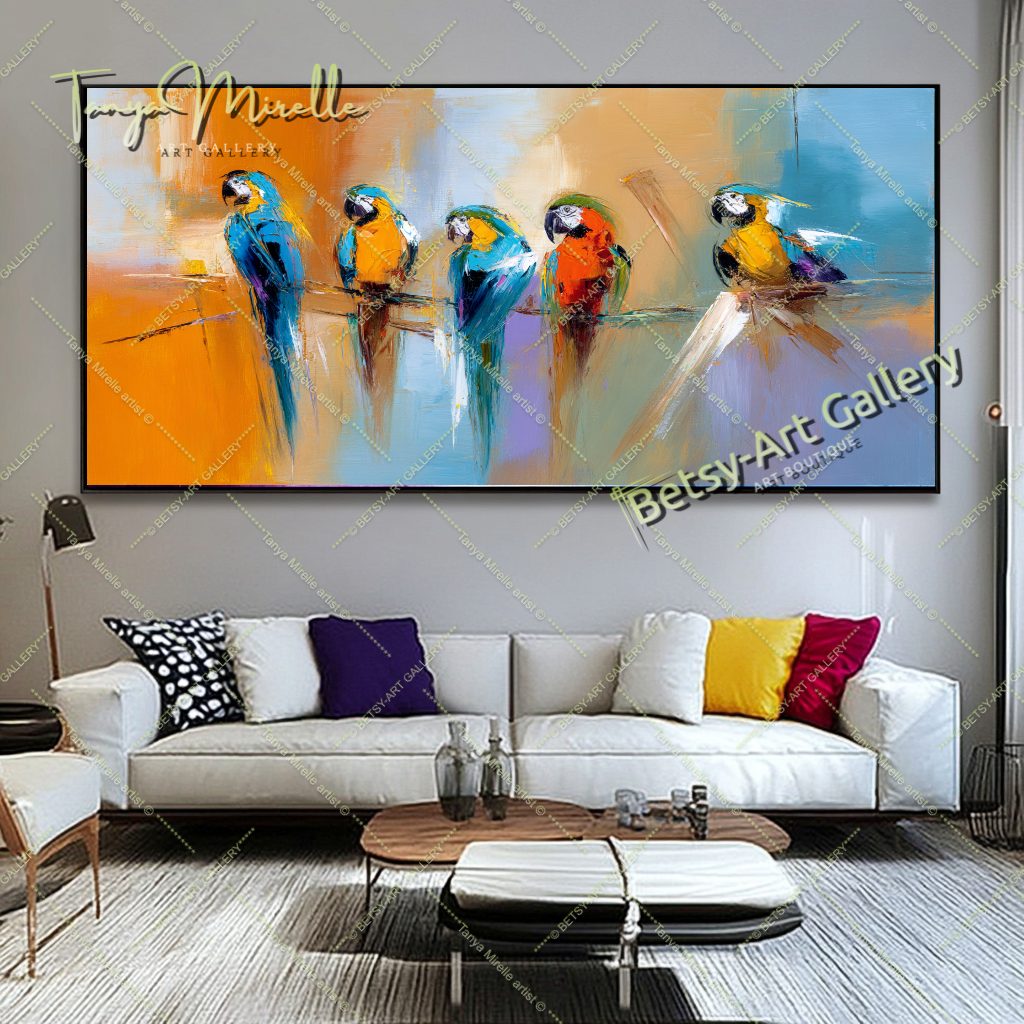 {{ product.title }} canvas artwork by Tanya Mirelle – modern wall decor – original artwork for home, living room, office, or gallery