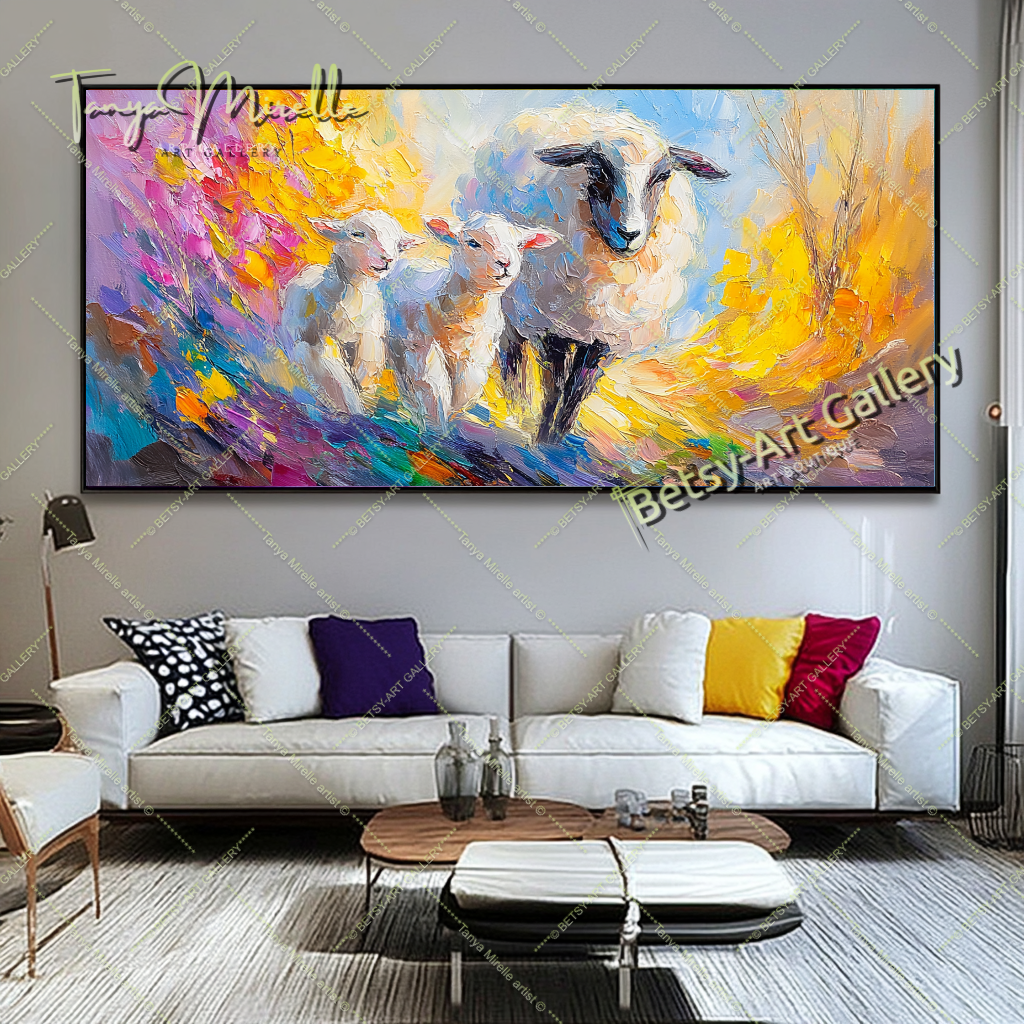 {{ product.title }} canvas artwork by Tanya Mirelle – modern wall decor – original artwork for home, living room, office, or gallery