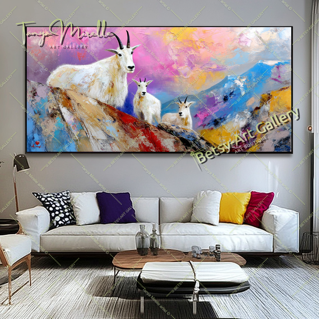 {{ product.title }} canvas artwork by Tanya Mirelle – modern wall decor – original artwork for home, living room, office, or gallery