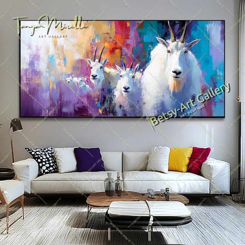 {{ product.title }} canvas artwork by Tanya Mirelle – modern wall decor – original artwork for home, living room, office, or gallery
