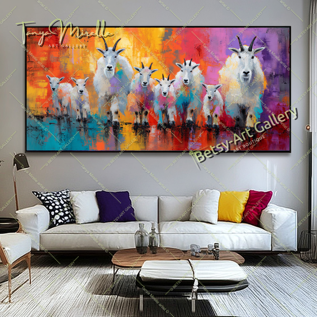 {{ product.title }} canvas artwork by Tanya Mirelle – modern wall decor – original artwork for home, living room, office, or gallery