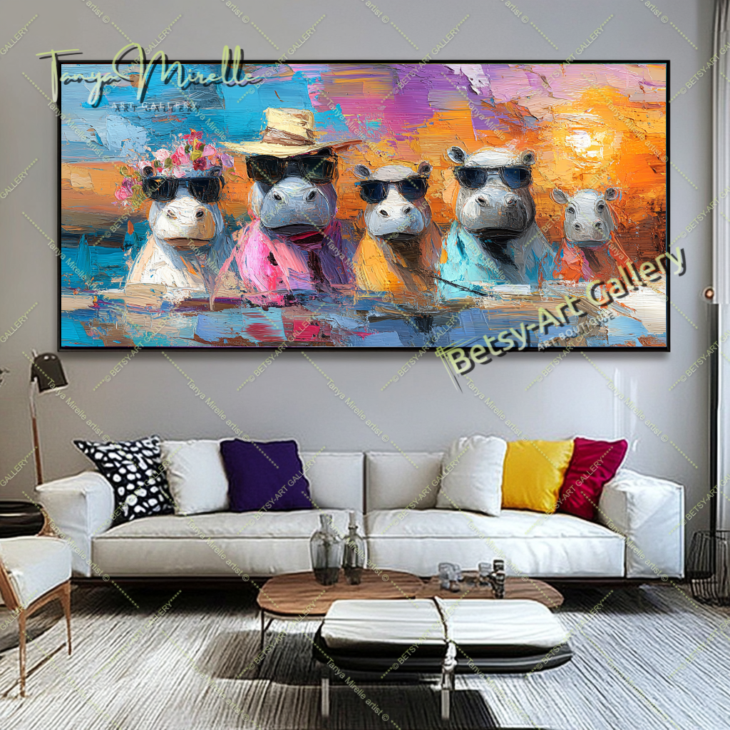 {{ product.title }} canvas artwork by Tanya Mirelle – modern wall decor – original artwork for home, living room, office, or gallery