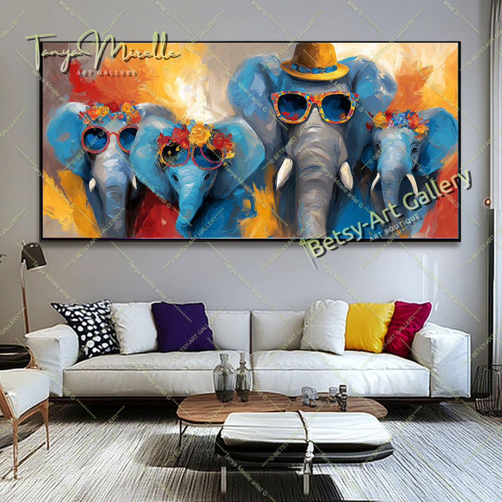 {{ product.title }} canvas artwork by Tanya Mirelle – modern wall decor – original artwork for home, living room, office, or gallery
