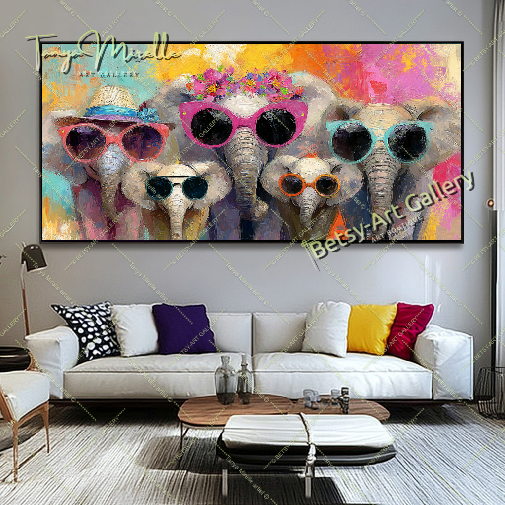 {{ product.title }} canvas artwork by Tanya Mirelle – modern wall decor – original artwork for home, living room, office, or gallery