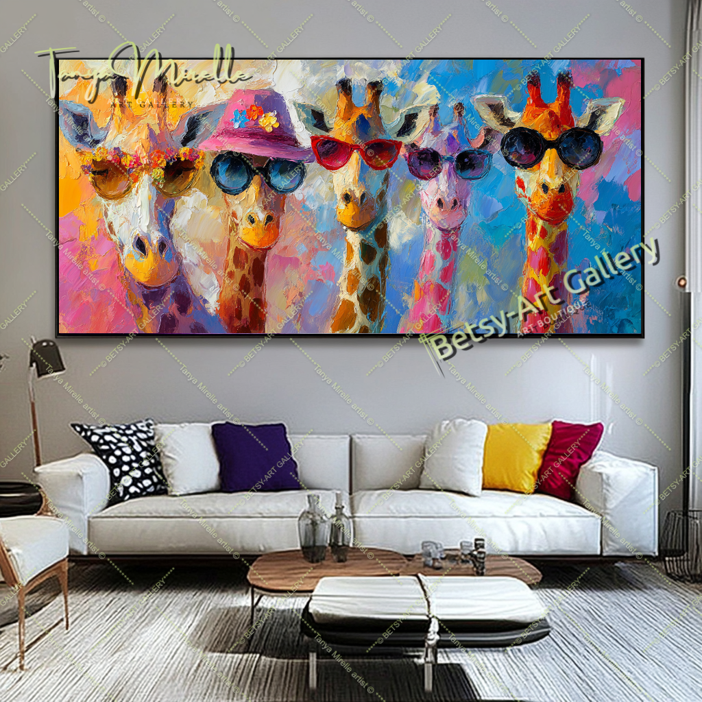 {{ product.title }} canvas artwork by Tanya Mirelle – modern wall decor – original artwork for home, living room, office, or gallery