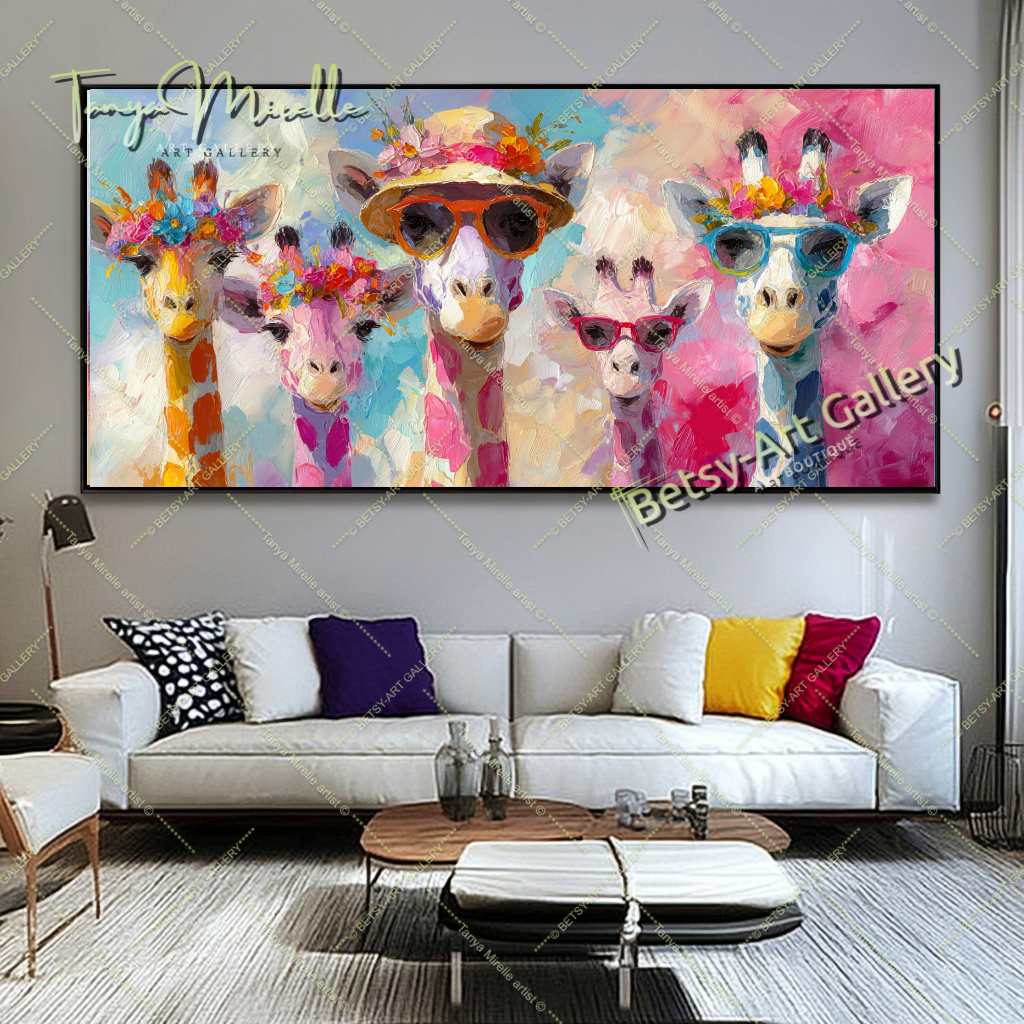 {{ product.title }} canvas artwork by Tanya Mirelle – modern wall decor – original artwork for home, living room, office, or gallery
