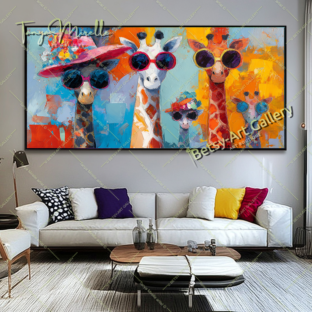{{ product.title }} canvas artwork by Tanya Mirelle – modern wall decor – original artwork for home, living room, office, or gallery