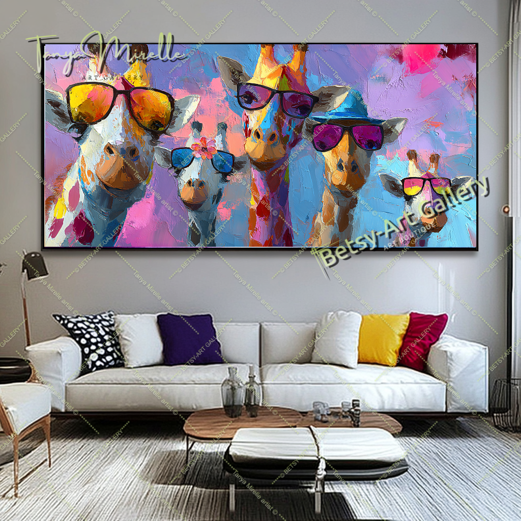 {{ product.title }} canvas artwork by Tanya Mirelle – modern wall decor – original artwork for home, living room, office, or gallery