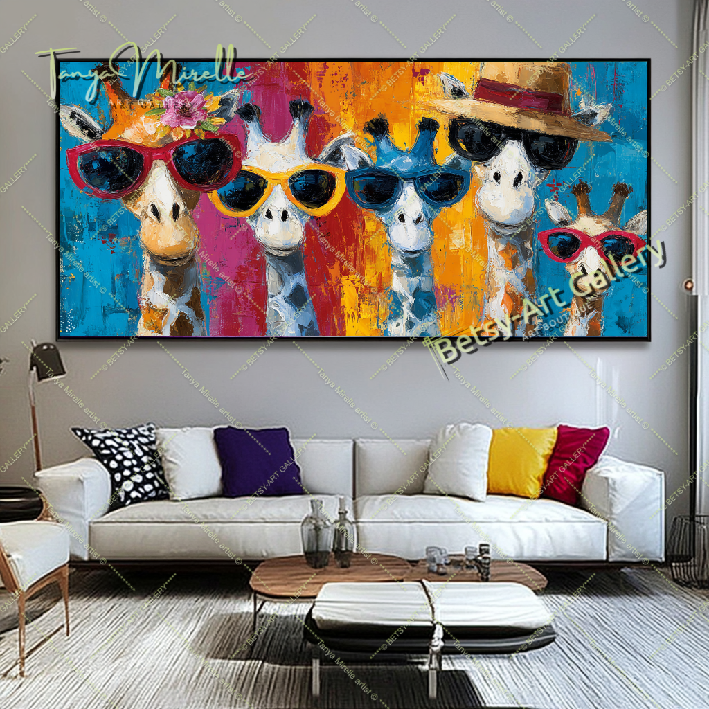{{ product.title }} canvas artwork by Tanya Mirelle – modern wall decor – original artwork for home, living room, office, or gallery