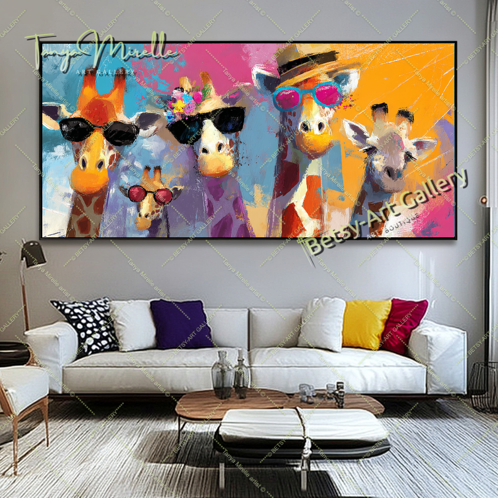 {{ product.title }} canvas artwork by Tanya Mirelle – modern wall decor – original artwork for home, living room, office, or gallery