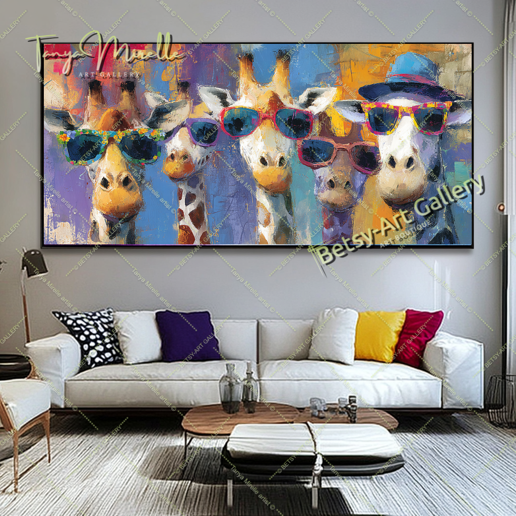 {{ product.title }} canvas artwork by Tanya Mirelle – modern wall decor – original artwork for home, living room, office, or gallery