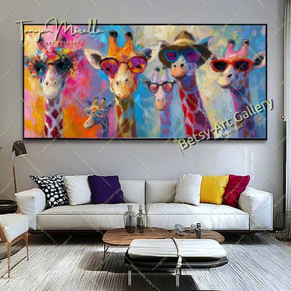 {{ product.title }} canvas artwork by Tanya Mirelle – modern wall decor – original artwork for home, living room, office, or gallery