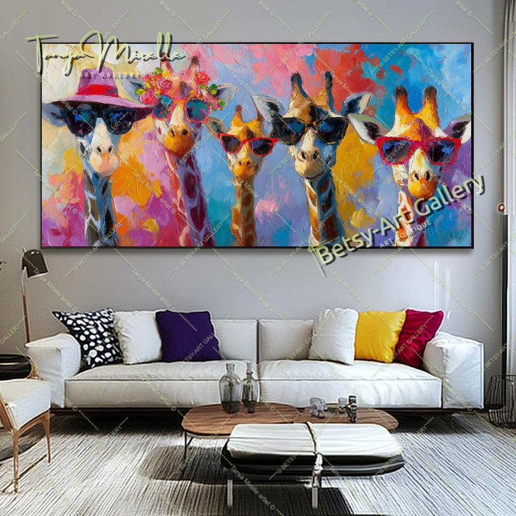 {{ product.title }} canvas artwork by Tanya Mirelle – modern wall decor – original artwork for home, living room, office, or gallery