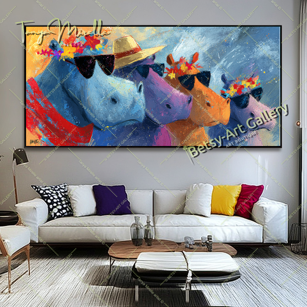 {{ product.title }} canvas artwork by Tanya Mirelle – modern wall decor – original artwork for home, living room, office, or gallery