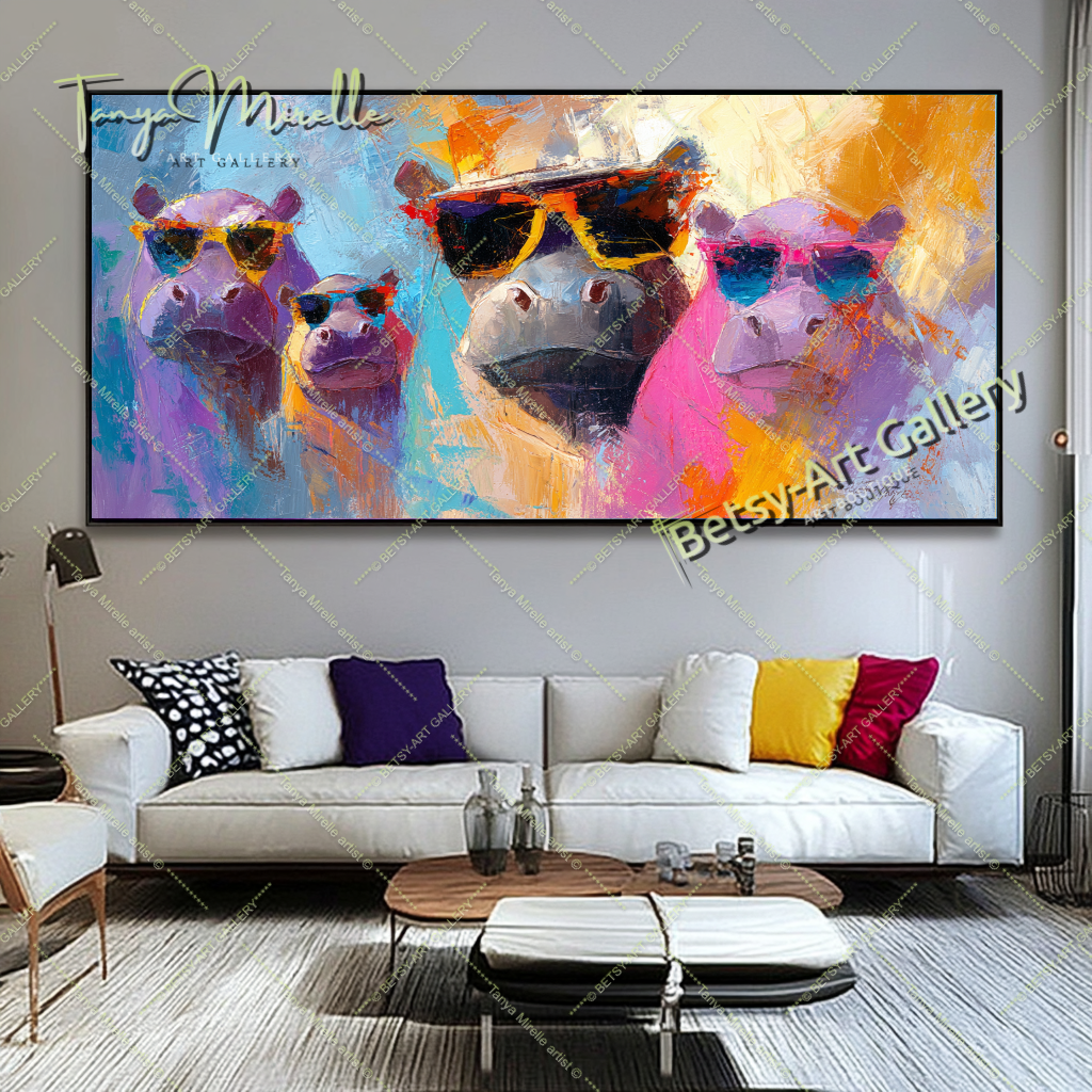 {{ product.title }} canvas artwork by Tanya Mirelle – modern wall decor – original artwork for home, living room, office, or gallery