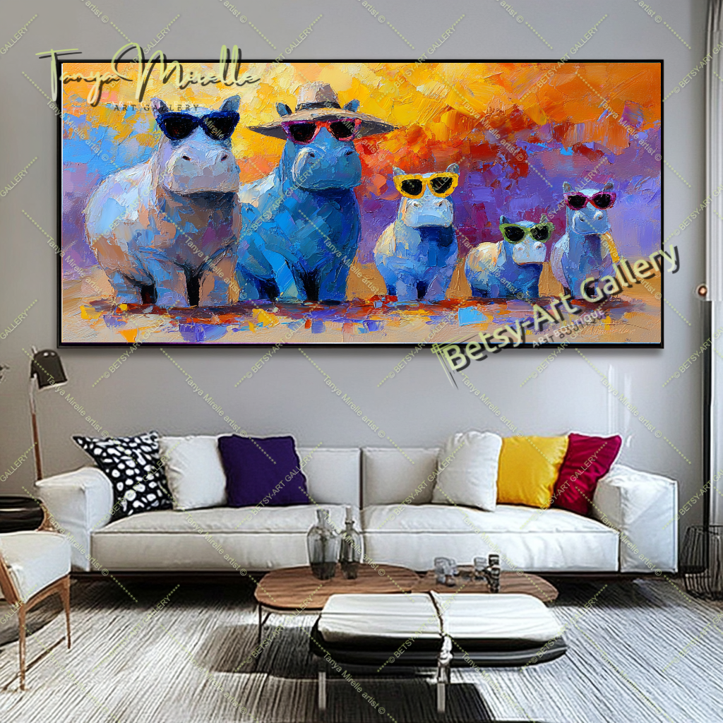 {{ product.title }} canvas artwork by Tanya Mirelle – modern wall decor – original artwork for home, living room, office, or gallery