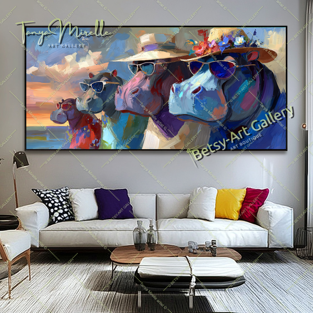 {{ product.title }} canvas artwork by Tanya Mirelle – modern wall decor – original artwork for home, living room, office, or gallery