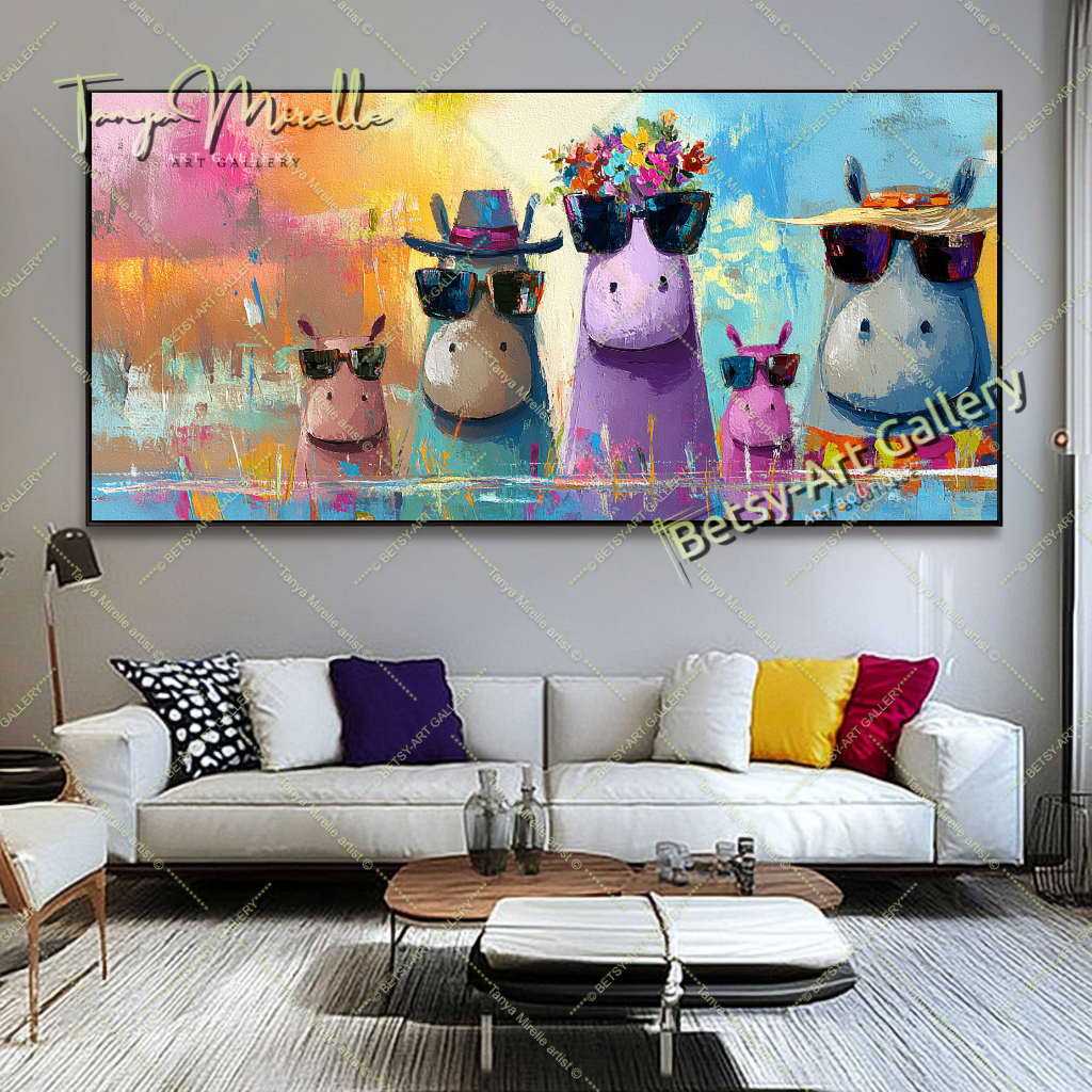{{ product.title }} canvas artwork by Tanya Mirelle – modern wall decor – original artwork for home, living room, office, or gallery