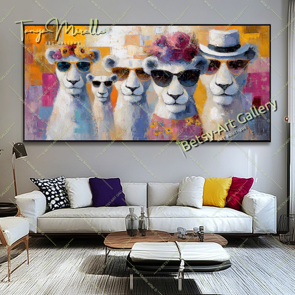 {{ product.title }} canvas artwork by Tanya Mirelle – modern wall decor – original artwork for home, living room, office, or gallery