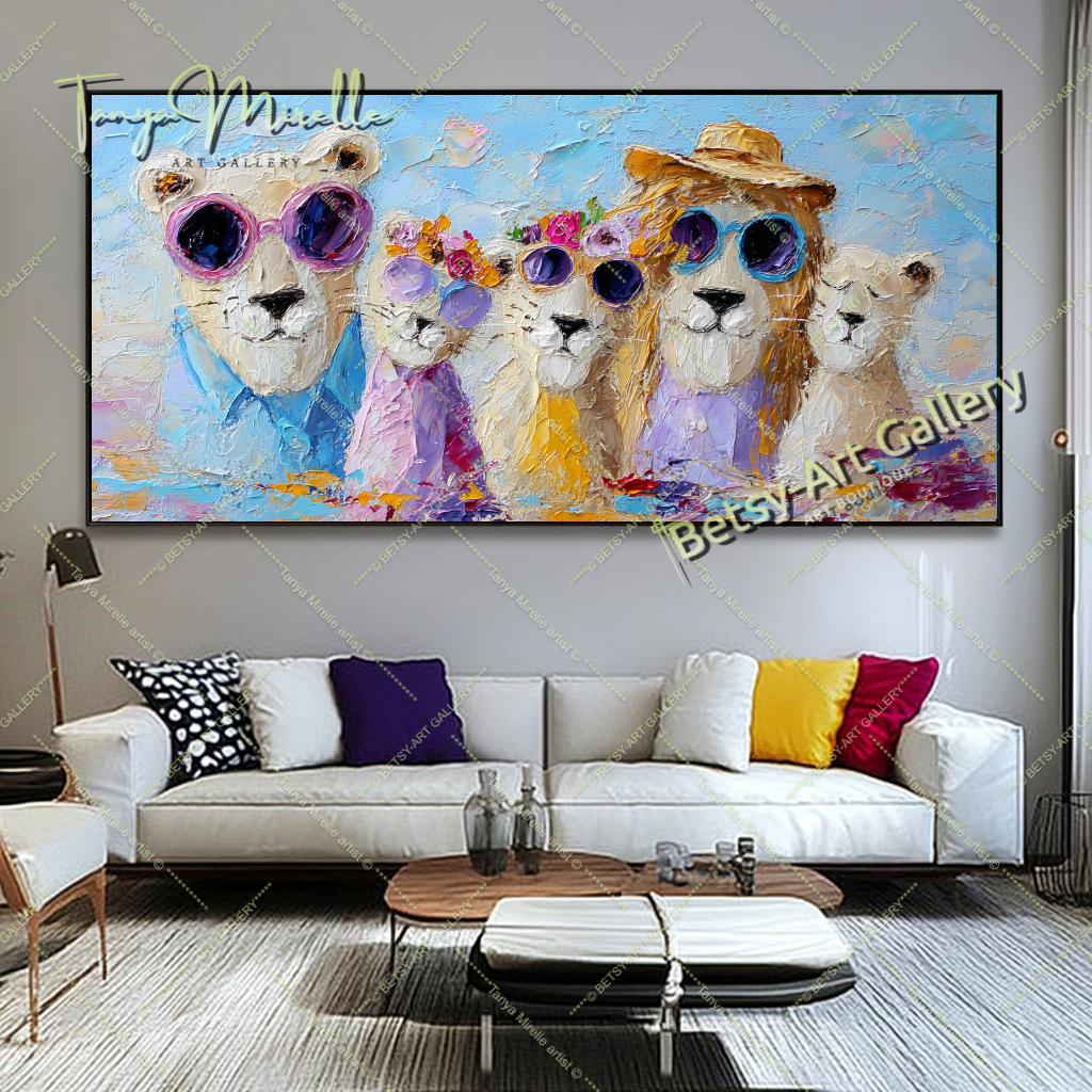 {{ product.title }} canvas artwork by Tanya Mirelle – modern wall decor – original artwork for home, living room, office, or gallery