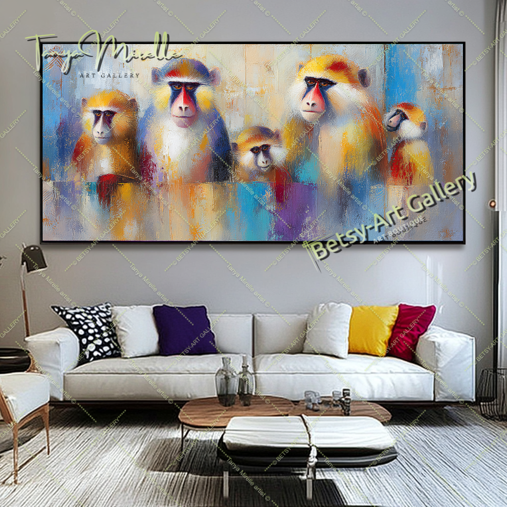 {{ product.title }} canvas artwork by Tanya Mirelle – modern wall decor – original artwork for home, living room, office, or gallery