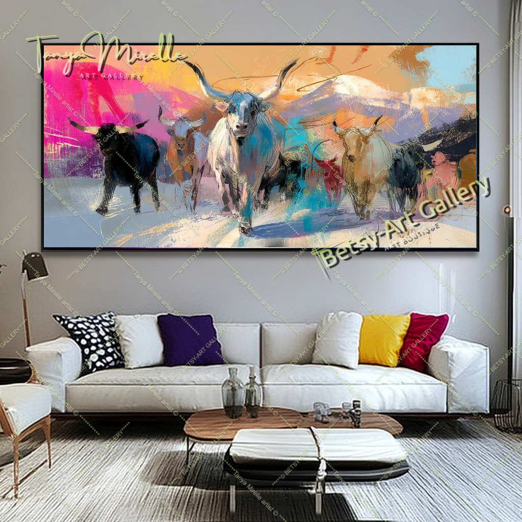 {{ product.title }} canvas artwork by Tanya Mirelle – modern wall decor – original artwork for home, living room, office, or gallery