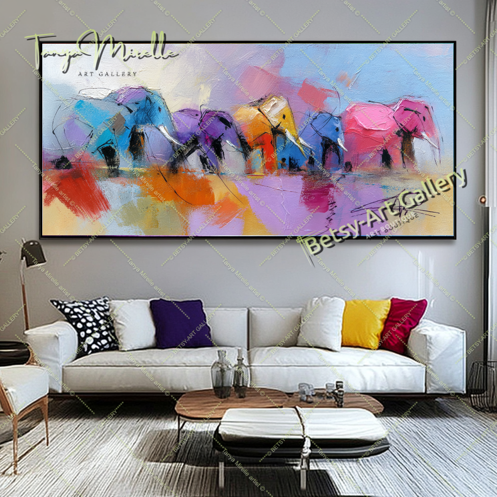 {{ product.title }} canvas artwork by Tanya Mirelle – modern wall decor – original artwork for home, living room, office, or gallery