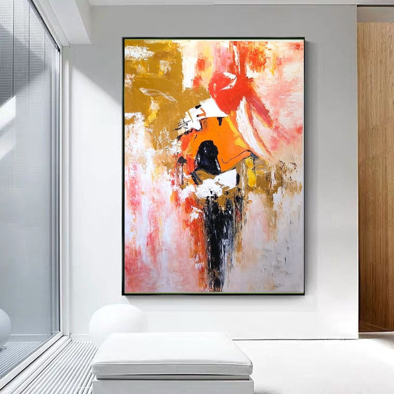 EXTRA Large Abstract Paintings for living room, Impasto Oil Painting on Canvas, Colorful Modern Wall Art, Unique Painting