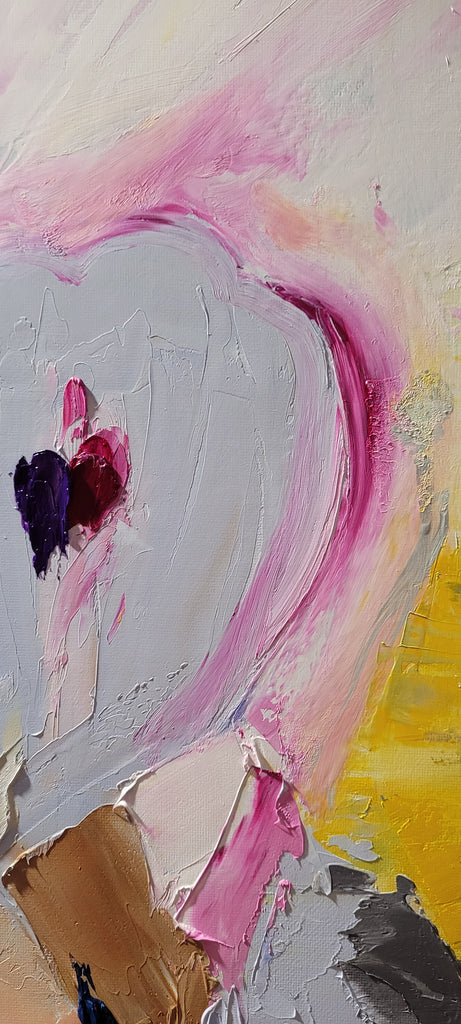 Large Abstract Colorful Impasto Oil Painting on Canvas # 220 – Large – Oil on Canvas – {{ product.title }} canvas artwork by Tanya Mirelle – modern wall decor – original artwork for home, living room, office, or gallery – original artwork by BETSY-ART GALLERY