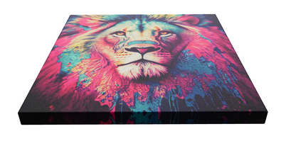 Colorful Lion Canvas Print - Large Print on Canvas, Modern Animal Art Print {{ shop_name }}Prints Abstract art work abstract lion Animal Print animals pictures Bright Home Decor canvas print canvas wall art colorful lion colorful wall art giclée prints Gift for Animal Lovers Graffiti Lion Print large canvas print large wall art lion painting Lion Wall Decor Modern Art Pop Art Lion print on canvas ready to hang canvas stretched canvas art Vibrant Lion Art Vibrant Wall Art wall art prints Wildlife Decor