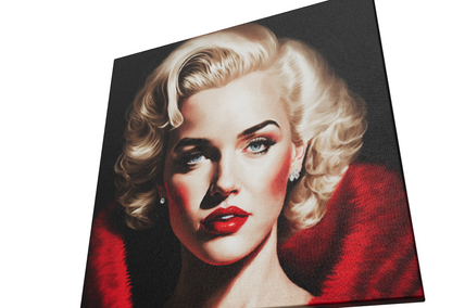 Luxury Marilyn Monroe - Iconic Pop Art Canvas Print - Large Stretched Printed Canvas - Modern Art Canvas Print