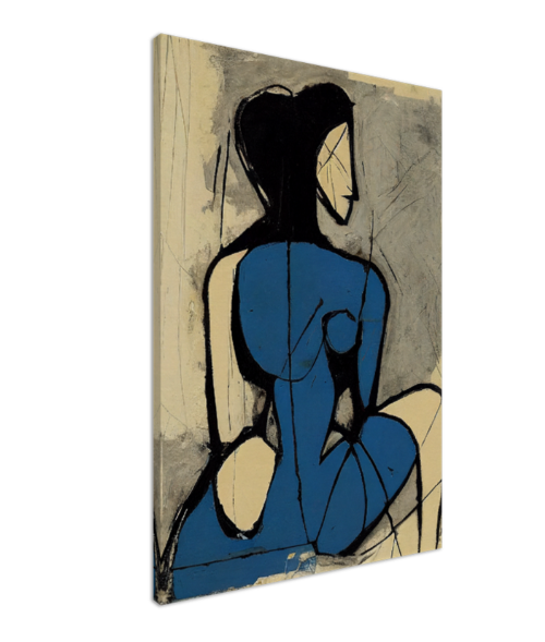 Large Stretched Printed Canvas / Woman in Blue Painting by Picasso / Modern Wall Art Print {{ shop_name }}Prints abstract peoples abstract woman canvas print canvas wall art digital print famous actors painting giclée prints large canvas print love and frendship Merilyn Monroe painting movie painting peoples painting picasso painting pop art print portrait art print on canvas ready to hang canvas stretched canvas art wall art prints