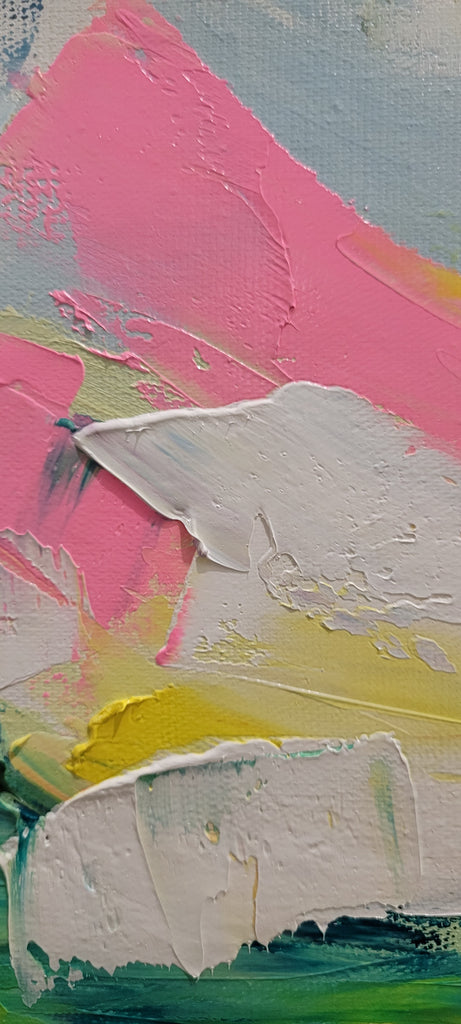 Pastel Colors Abstract Impasto Oil Painting on Canvas – Large – Oil on Canvas – {{ product.title }} canvas artwork by Tanya Mirelle – modern wall decor – original artwork for home, living room, office, or gallery – original artwork by BETSY-ART GALLERY