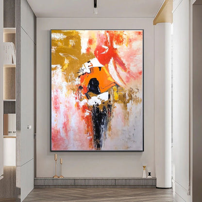 EXTRA Large Abstract Paintings for living room, Impasto Oil Painting on Canvas, Colorful Modern Wall Art, Unique Painting