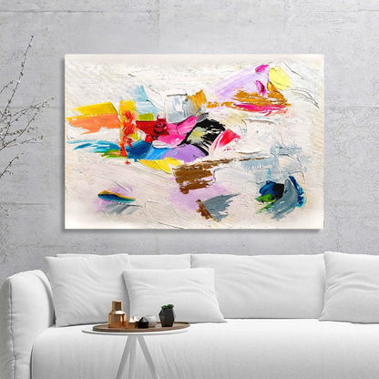 Abstract Paintings for living room, Impasto Oil Painting on Canvas, Modern Wall Art, Textured Unique Painting