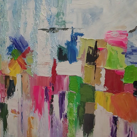 Impasto Painting, Abstract Art, Oil Painting, Canvas Art, Modern Art, Colorful Art, Contemporary Art, Wall Decor, Home Decor, Textured Art, Bright Colors, Art for Sale, Handmade Art, Original Painting, Bold Colors, Living Room Art, Office Decor, Fine Art, Artistic Decor, Geometric Art, Art Collector, Statement Piece, Mixed Media Art, Unique Art,