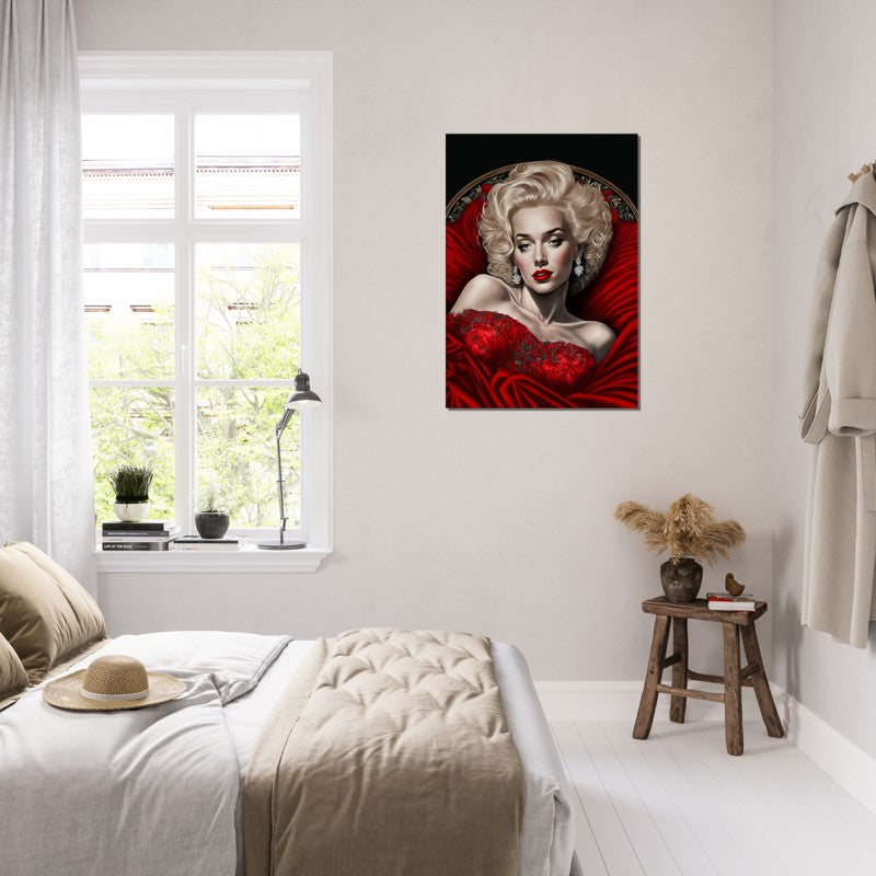 Marilyn Monroe - Large Stretched Printed Canvas - Modern Wall Art Print {{ shop_name }}Prints abstract peoples abstract woman canvas print canvas wall art digital print famous actors painting giclée prints large canvas print love and frendship Merilyn Monroe painting movie painting peoples painting picasso painting pop art print portrait art print on canvas ready to hang canvas stretched canvas art wall art prints